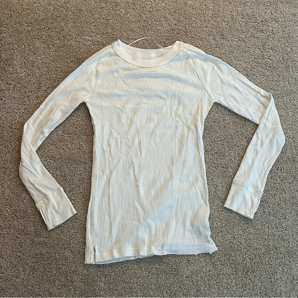 We The Free White Long Sleeve Tee